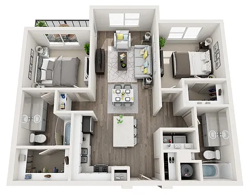 Floor plan Rushmore