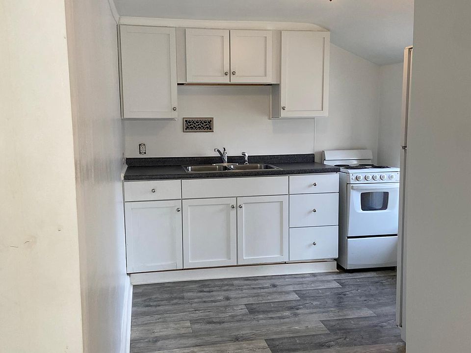 View into the kitchen.