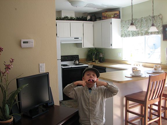 Light and bright kitchen