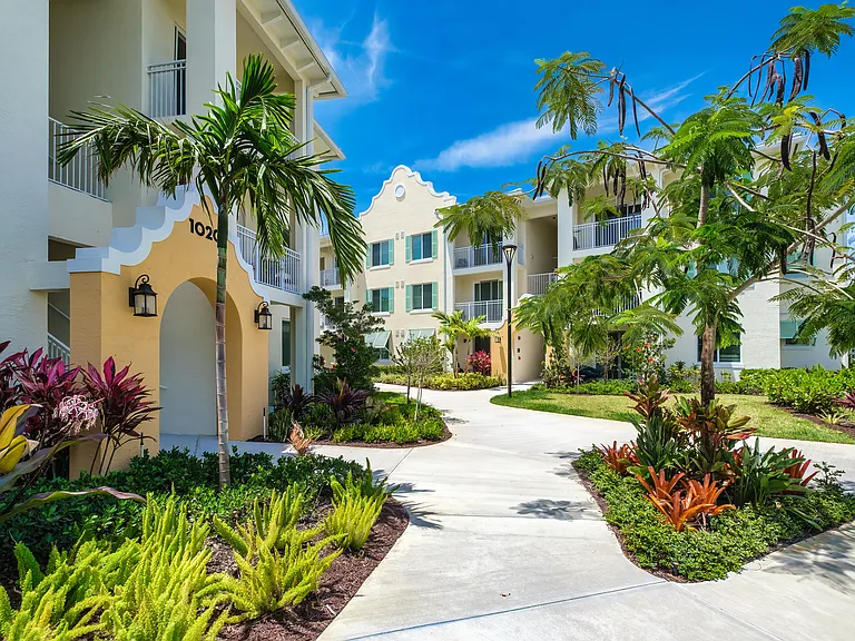 Beautifully landscaped grounds that make coming home a pleasure