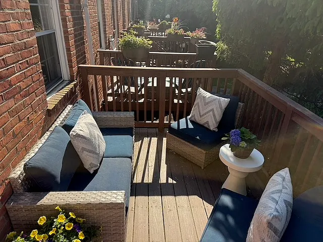 Back deck