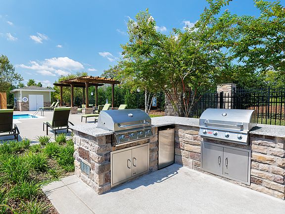 Charcoal grills and picnic areas throughout
