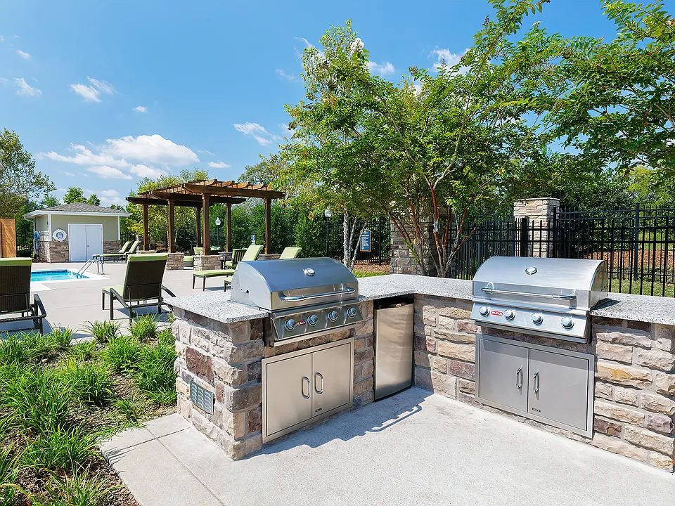Charcoal grills and picnic areas throughout