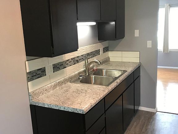 Clean updated kitchen. Left side of galley