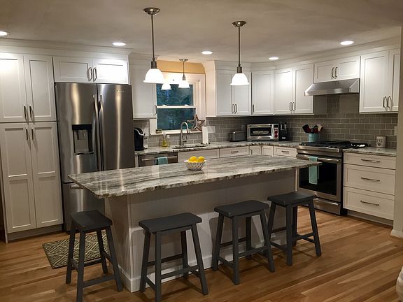 Remodeled kitchen