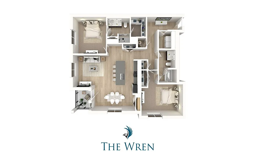 Floor plan Farringdon - The Wren