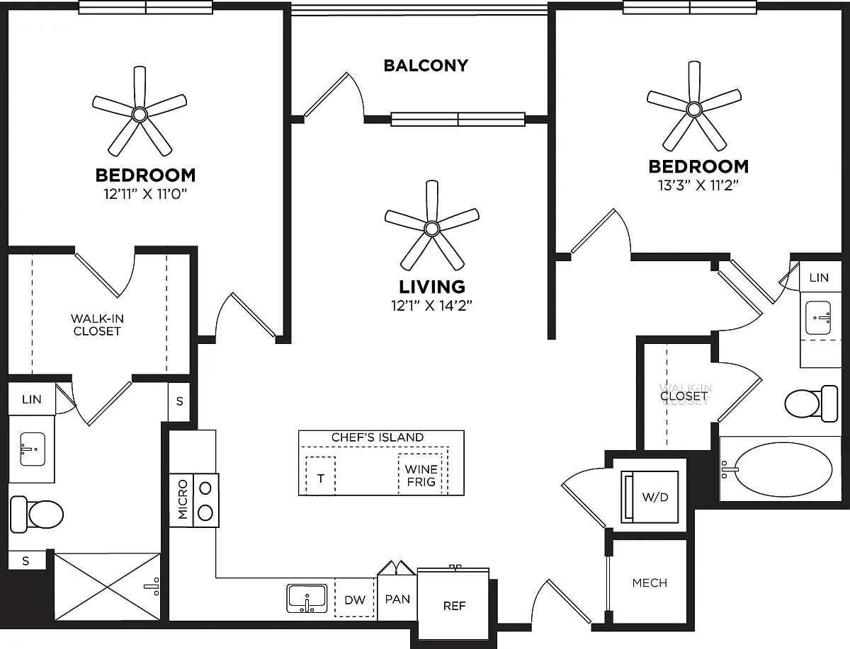 Floor plan 2H1