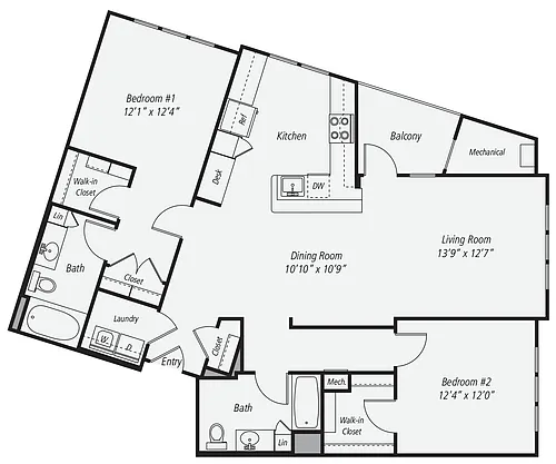 Floor plan B14-1395