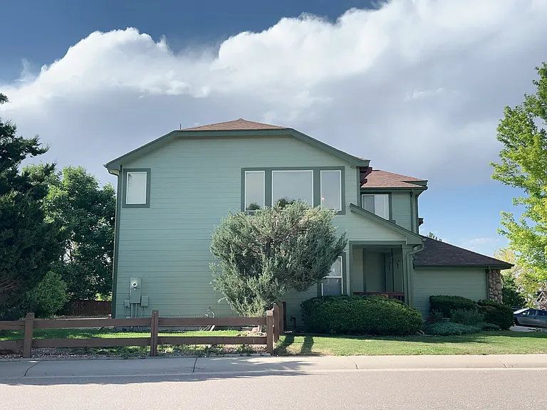 Side View of the corner lot