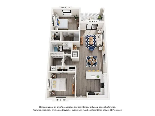 Floor plan B1