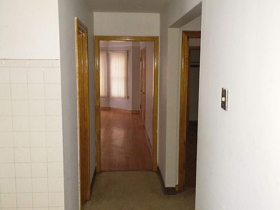Hall to living room from kitchen