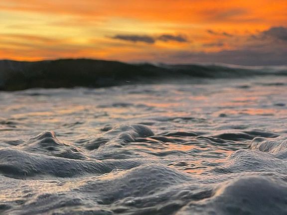 Brandenton Beach is minutes away with a beautiful sunset.