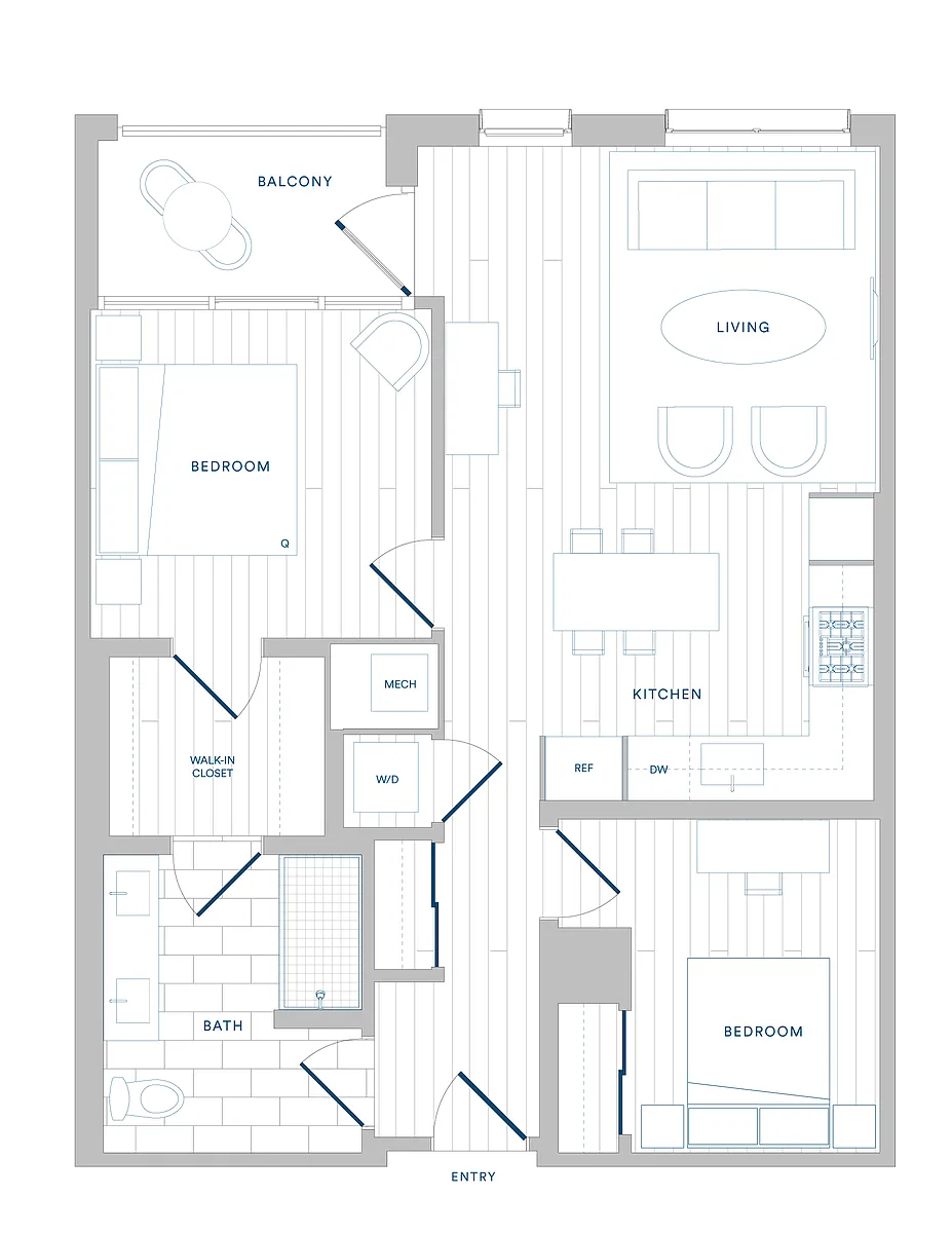 Floor plan BA2-JR