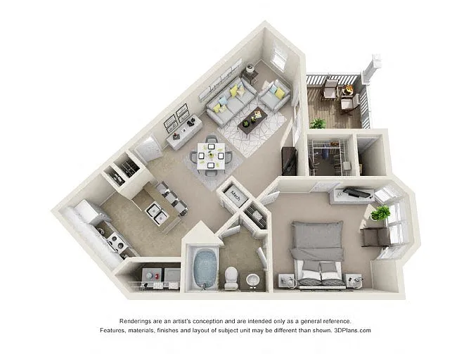 Floor plan The Farris