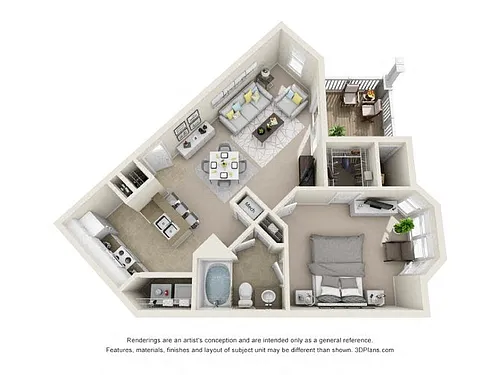 Floor plan The Farris