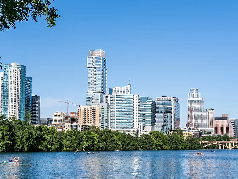 Lady Bird Lake in Austin, TX