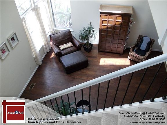 Living Room with Wide Plank Hardwoods