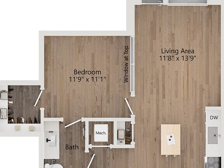 A3 floor plan Chamberlain House