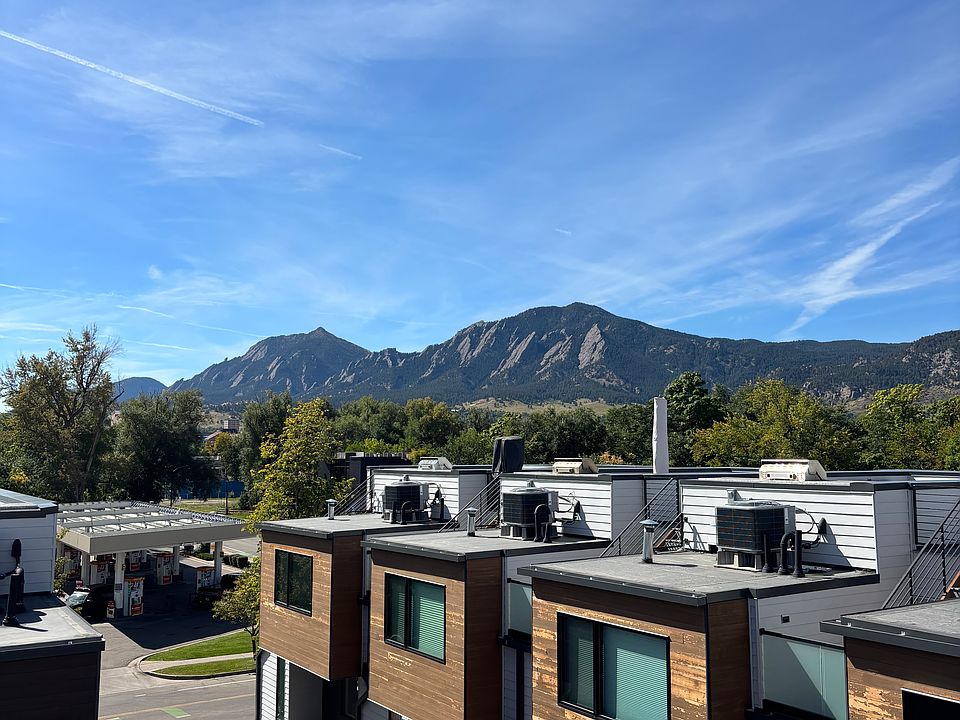 View from the spacious rooftop deck