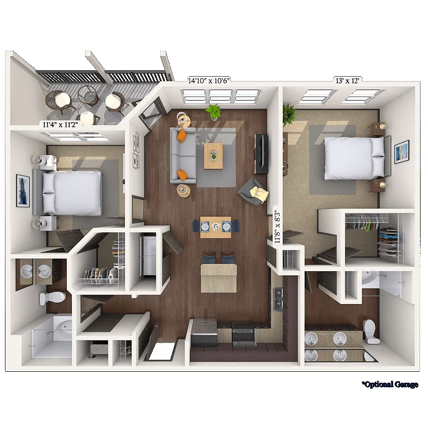 Floor plan Lafeyette
