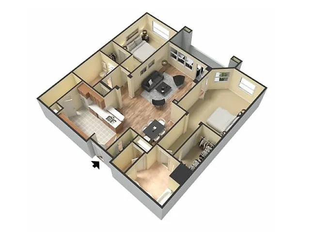 Floor plan C