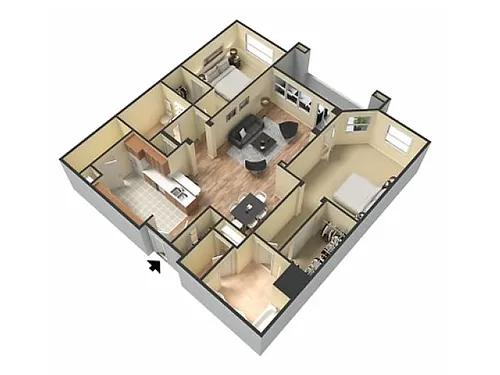 Floor plan C