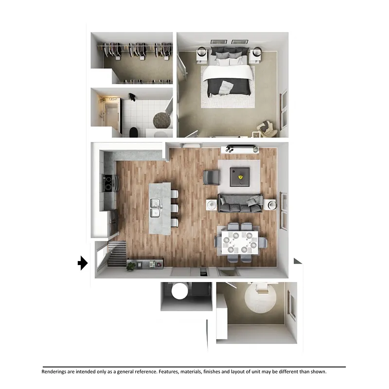 Floor plan Park Hill