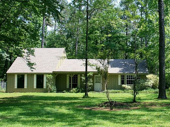 Newly painted cedar siding