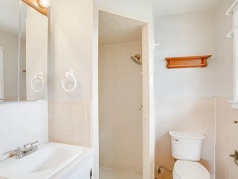 Master Bath, new Shower door has been added since photo