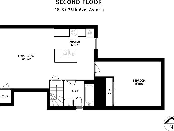2nd image of 18-37 26th Ave #2