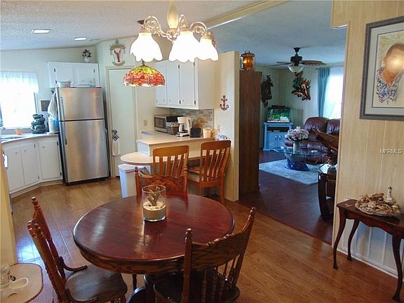 View of dining, kitchen towards living room