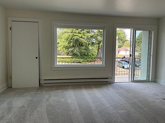 Living Room with Private Balcony