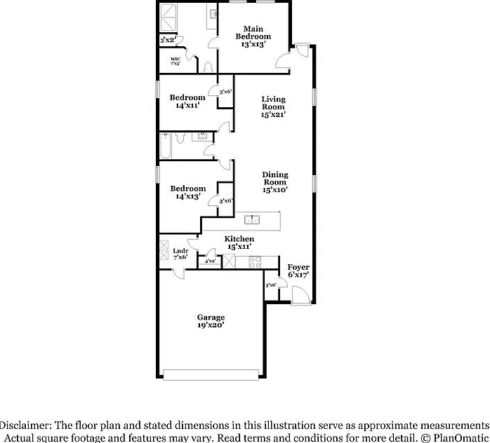 3 bed, 2.0 bath, 1399 sqft, $1,770 — Photo 2