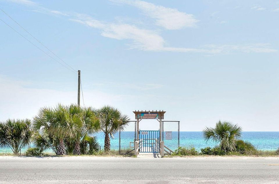 Private beach