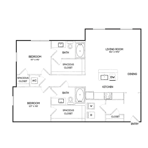 Floor plan B2