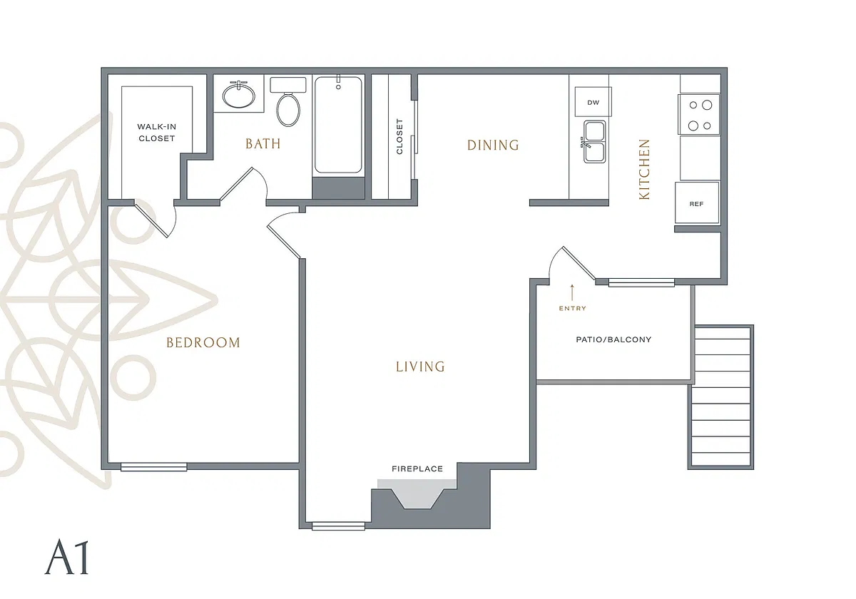 Floor plan A1