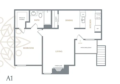 Floor plan A1