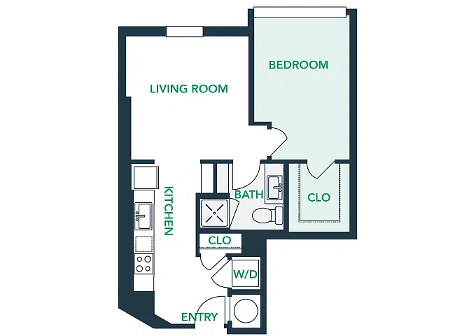 Floor plan A106