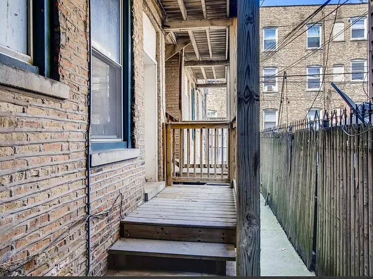 Individual Patio for Unit by Back Entrance