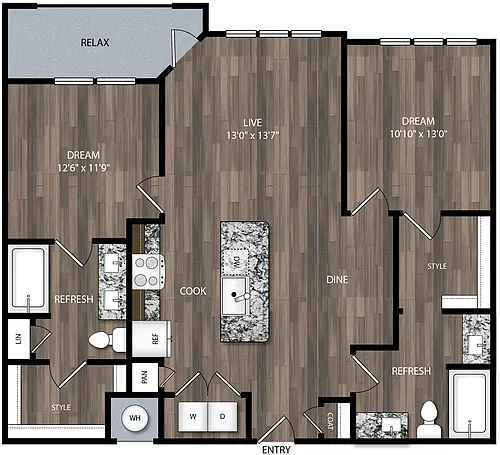 Floor plan B1