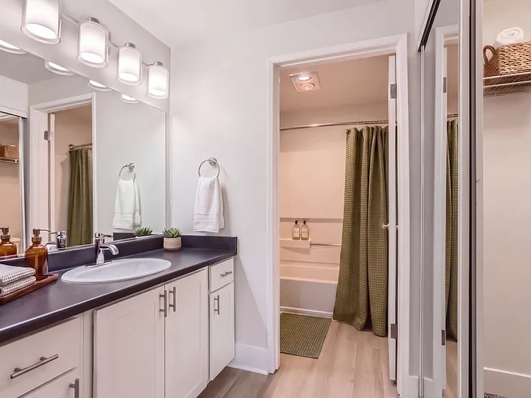 Scott Mountain Apartments Interior Bathroom Premium Renovated