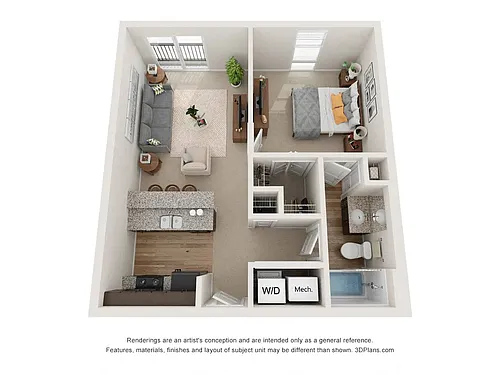Floor plan Dean