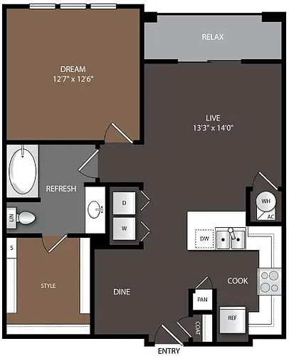 Floor plan A2 East