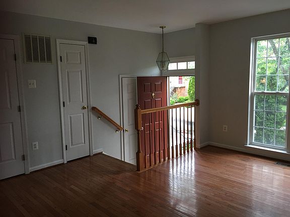 Hardwood floor, half bath on main level