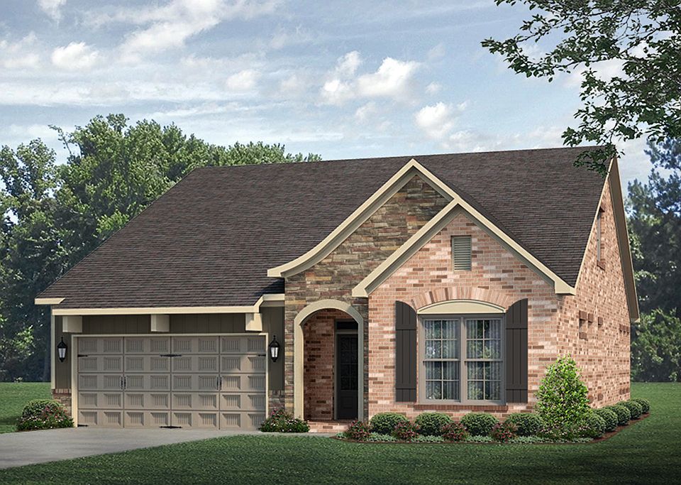 The Cambridge is a luxury one story home built by Keystone Homes