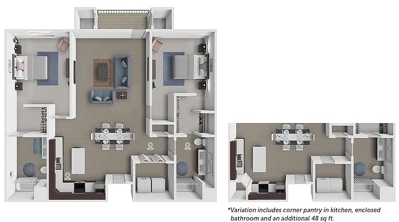 Floor plan Sakakawea