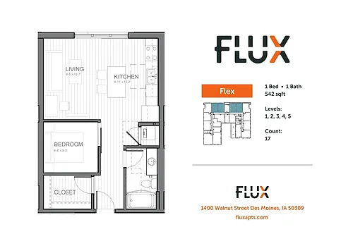 Floor plan Flex