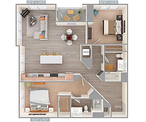 Floor plan B8-1237