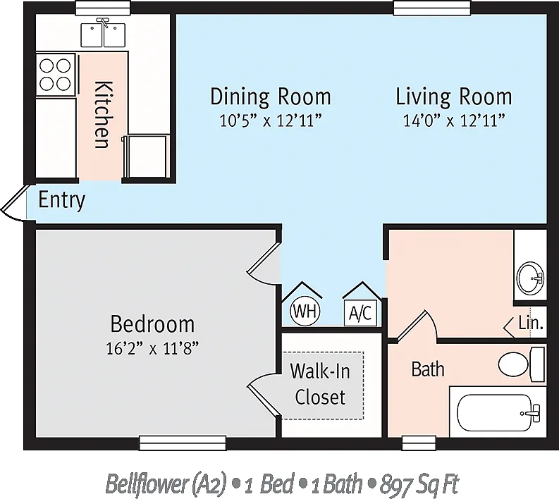 Floor plan THE BELLFLOWER