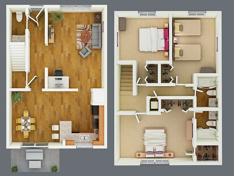 3 Bedroom Townhome Large